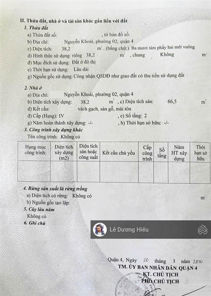 Bán nhà nguyễn khoái. 38m². ngang 3.4m. hẻm gần 4m. 100m ra đường. không quy hoạch. tiện xây mới