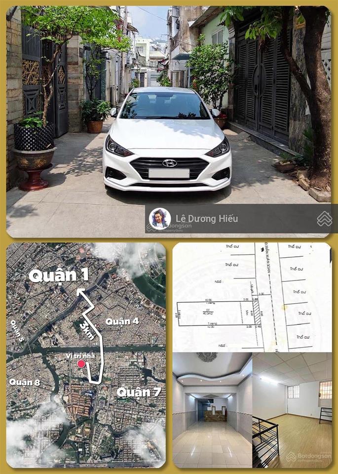 Bán nhà hẻm xe hơi khu kiều đàm. 52m2 ngang 4m vuông vắn. giấy phép xây dựng 5 tầng. không bị qh