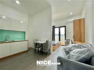 Cho thuê chdv 1pn 40m2 full nội thất ban công ở đường ung văn khiêm q. bình thạnh gần q.1 mới 100%