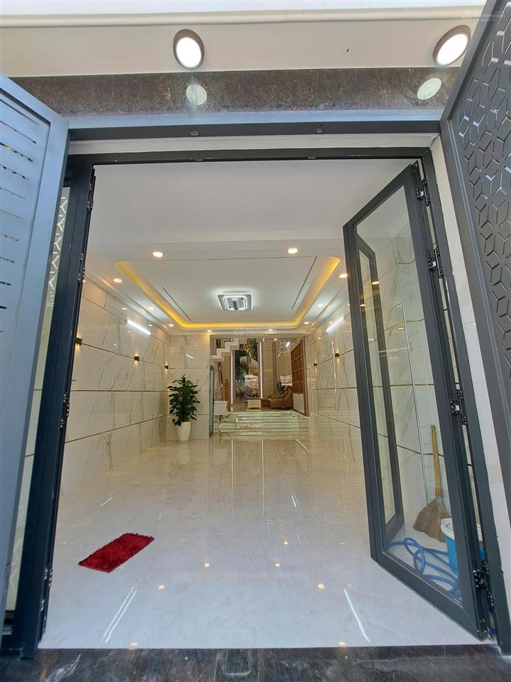Nhà mới đẹp 5 tầng hẻm ôtô thông  lê văn quới gần 4 xã