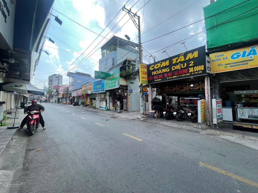 Mặt tiền linh chiểu thủ đức  đại học ngân hàng  dòng tiền 22 triệu/tháng
