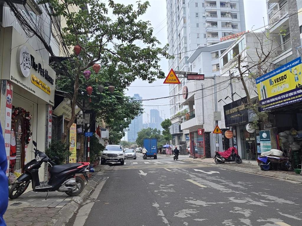 Đất mặt phố phú xá , ô tô tránh có vỉa hè  kinh doanh đỉnh  103m2 , mt 4,8m  34,8 tỷ