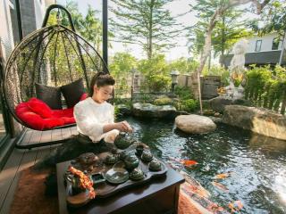 Nhà sân vườn vip nhất phú thượng  tây hồ 375 m2, 3 tầng, mt 12 m, ô tô tránh  72 tỷ