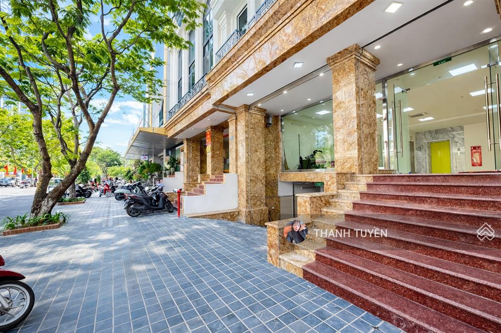 Thanh xuân  320m2  mt 12m  10 tầng  lô góc 3 thoáng  14x tỷ