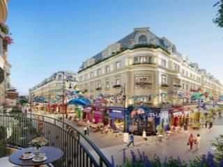 Chính chủ cần chuyển nhượng căn shophouse lô góc 2 mặt đường tại rue de charme~200m2  mặt tiền 23m
