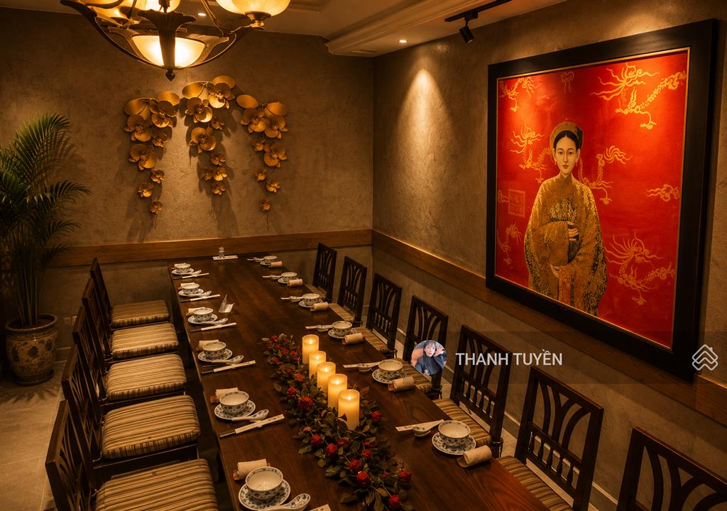 Trung tâm ba đình nhà hàng 250m2. mt 10m thoáng trước sau dòng tiền ~120.000 usd/năm nằm gi