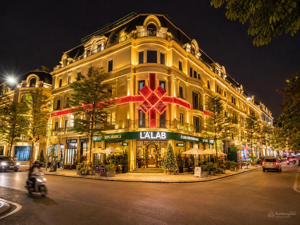 Rue de charme lô góc 2 mặt đường, ~200m2  mt 23m  hướng nam & đông nam. đường 30m  vỉa hè 8m