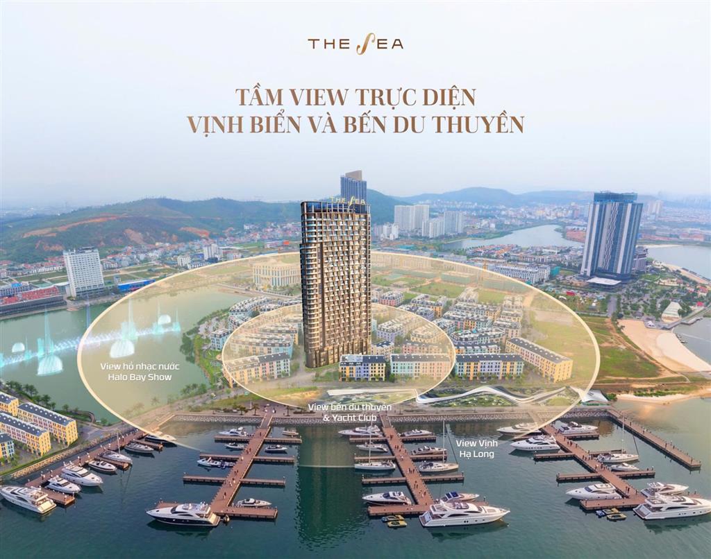 Quỹ căn nổi bật 2 ngủ tầng trung dự án the sea hạ long giá cực tốt