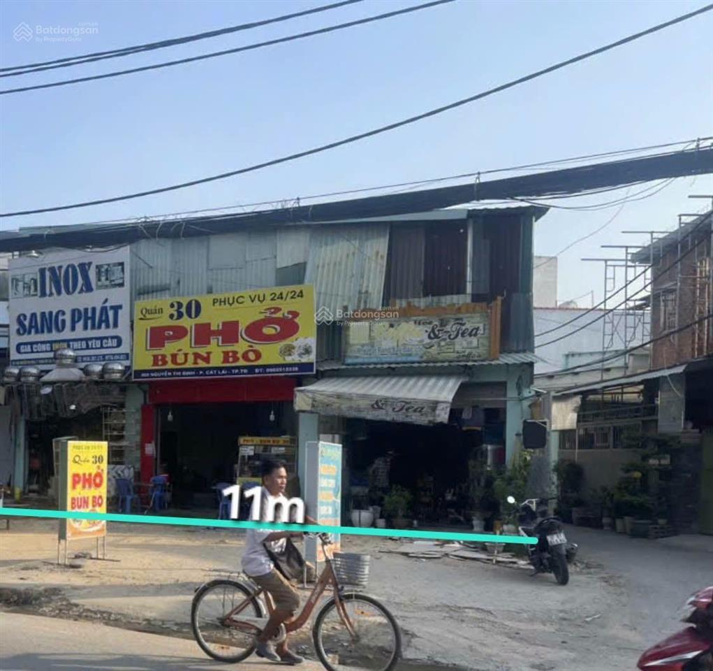 Bán đất mặt tiền nguyễn thị định thạnh mỹ lợi quận 2 dt 11x42m giá 95 tỷ