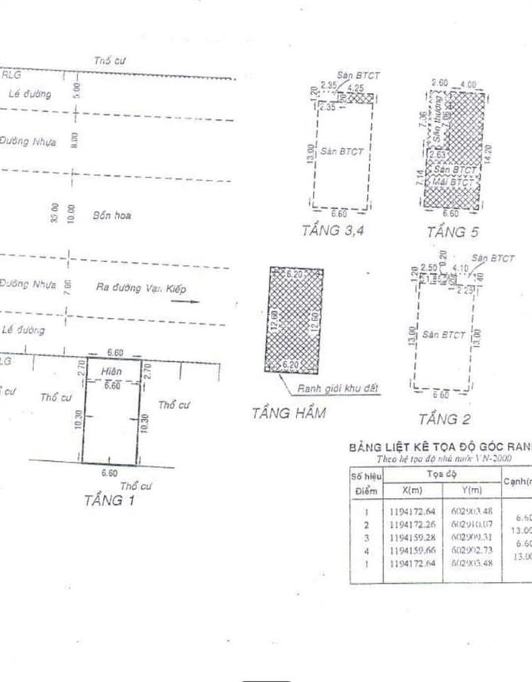 Bán nhà mặt tiền phan xích long bình thạnh dt 6.6x13m giá 35 tỷ