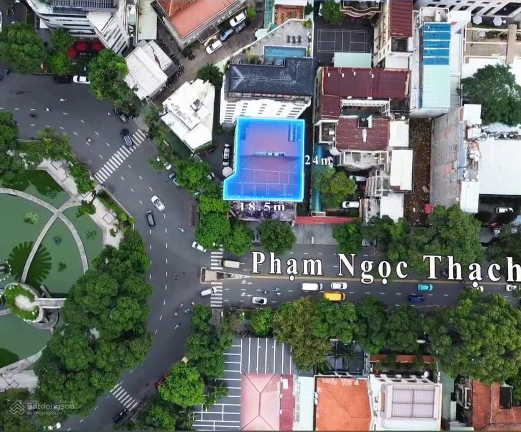 Bán tòa nhà mặt tiền phạm ngọc thạch quận 3 dt 18.4x24m giá 730 tỷ