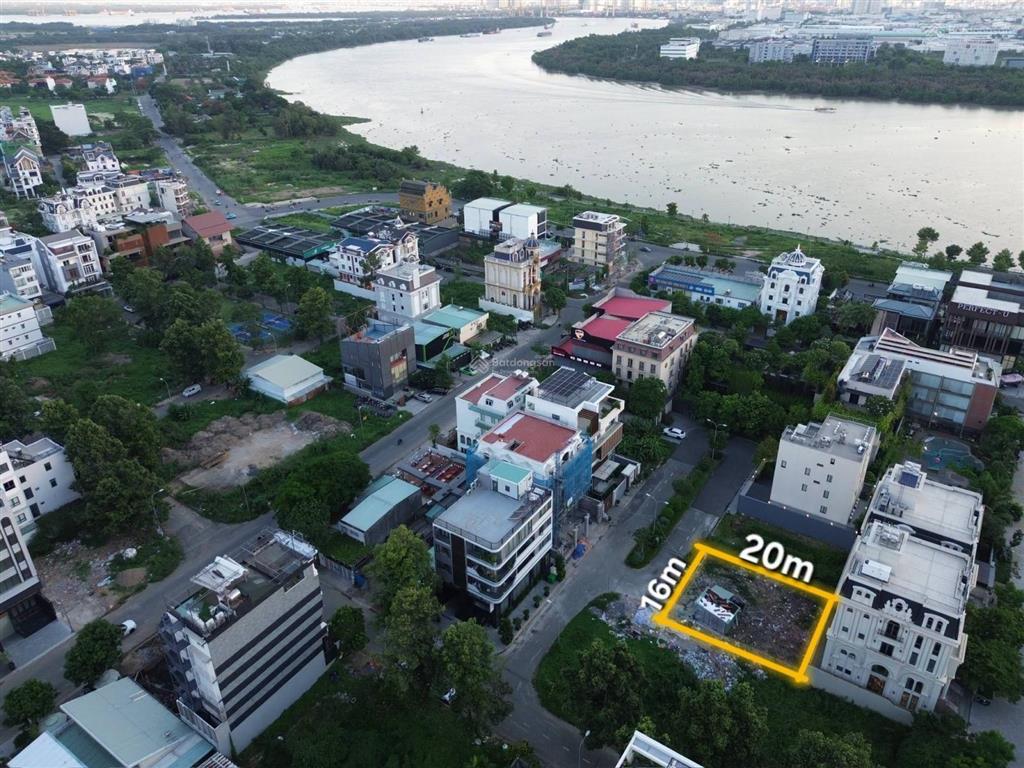 Bán đất nền huy hoàng thạnh mỹ lợi quận 2 dt 16x20m giá 80 tỷ