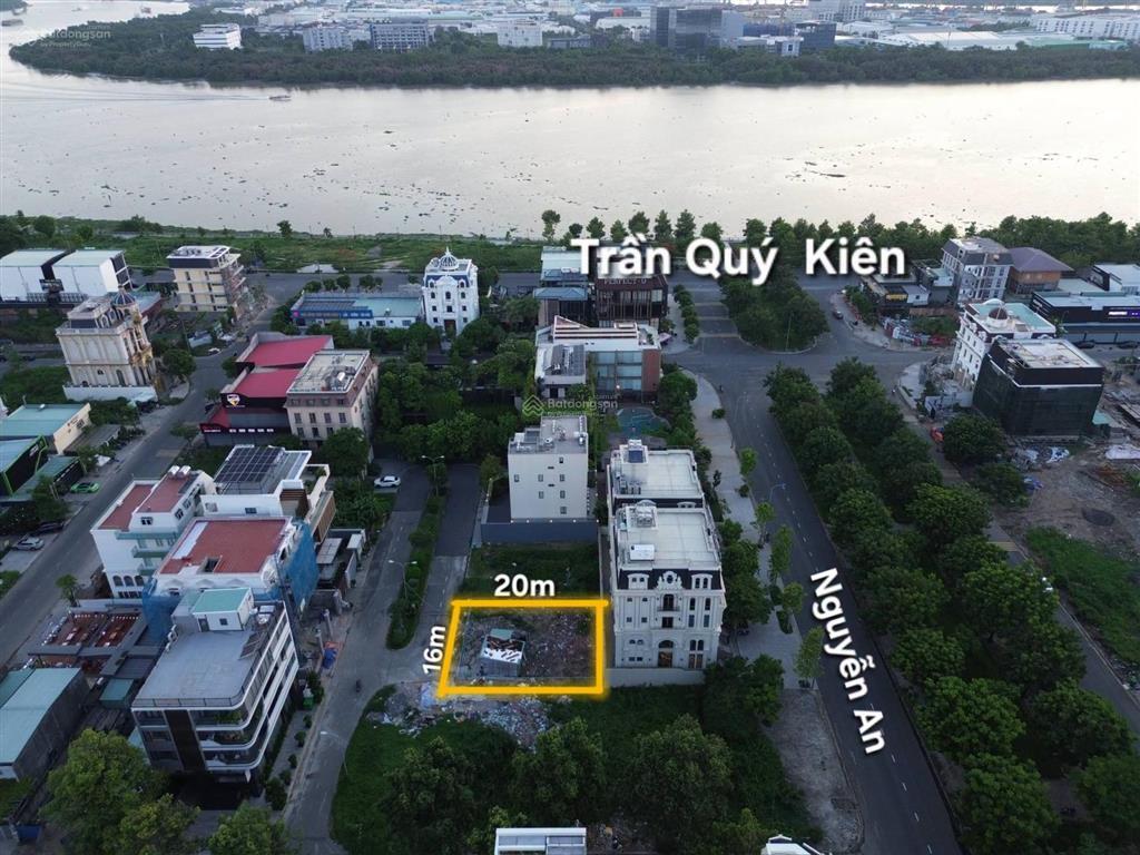 Bán đất nền huy hoàng thạnh mỹ lợi quận 2 dt 16x20m giá 80 tỷ