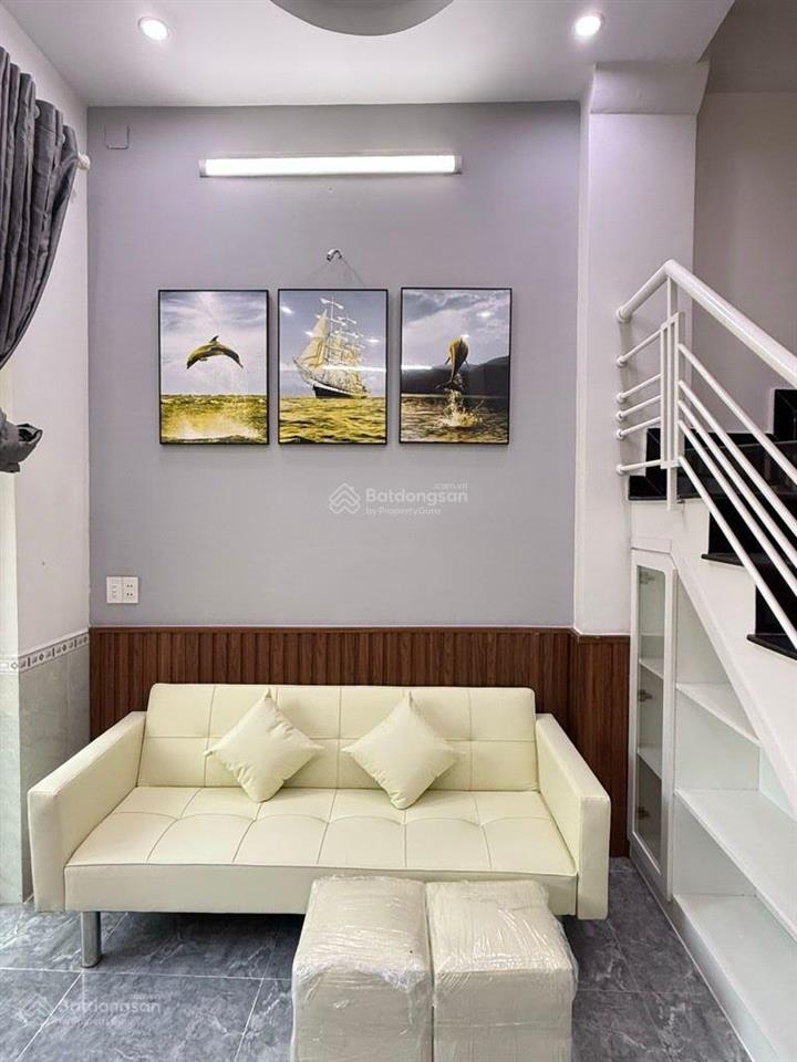 Bán nhà đẹp, dt 64m2 sd, đúc btct kiên cố, 2pn, 2wc, gần công viên làng hoa gò vấp, nhỉnh 4đ