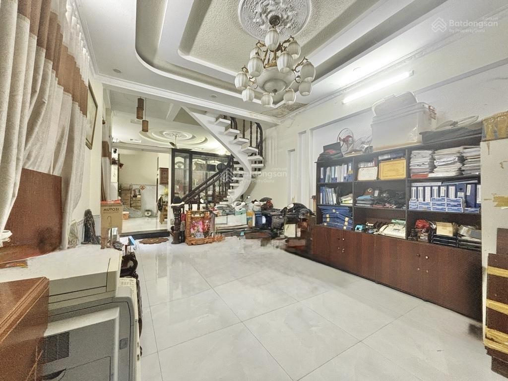 Gò vấp nhà 4 tầng  hxh nhỏ  sát mặt tiền xe tải  ngay khu cityland phan văn trị, dt 104m2