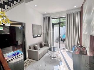Nhà đẹp, hxt thông. gần ngã tư quang trung phạm văn chiêu, sân bay 15 1 trệt 1 lầu, 2,65 tỷ