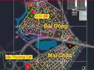 Cần bán 120m, mt12m, đai mach đông anh (thiên lôc), gần ô tô tránh, cách 500m cầu thượng cát