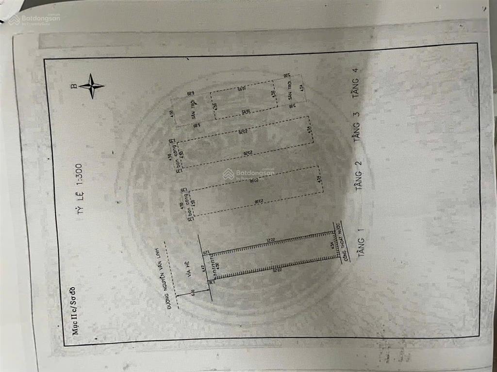 Bán nhà 4 tầng mặt tiền nguyễn văn linh toạ độ vàng trung tâm 