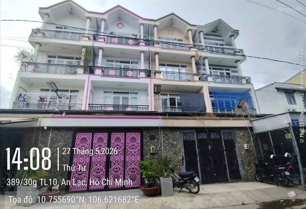 Ra nhanh 8.8 tỷ tl, nhà đẹp 5 tầng, 5.2x15m, hẻm tải thẳng, sát q6, tỉnh lộ 10, hoa hồng 3%