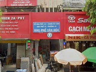 Bán chung cư lầu 2 (1109 phan văn trị  p. 10 q. gv (2.4tỷ) shr