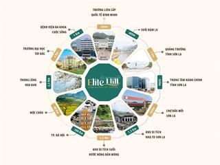 Bán nhà phố đẹp, vị trí trung tâm  elite hill sơn la