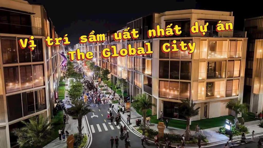 Bán nhà phố soho quận 2 giá tốt thị trường 33 tỷ sẵn sổ, nhà phố the global city