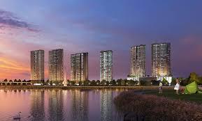 Căn góc 3 phòng ngủ, c6, d'capitale, ban công phòng khách, view trọn hồ cảnh quan đẹp, xanh mát