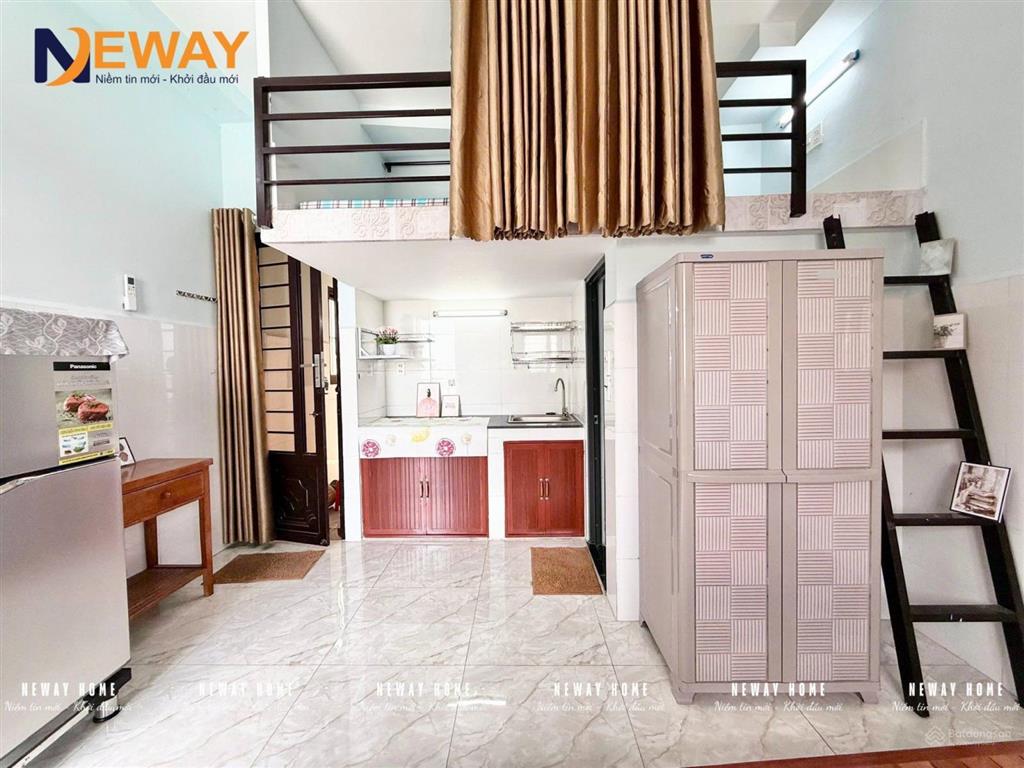 Khai trương mới xây full nội thất gác cao 2m phòng rộng, nằm ngay âu cơ  an lạc