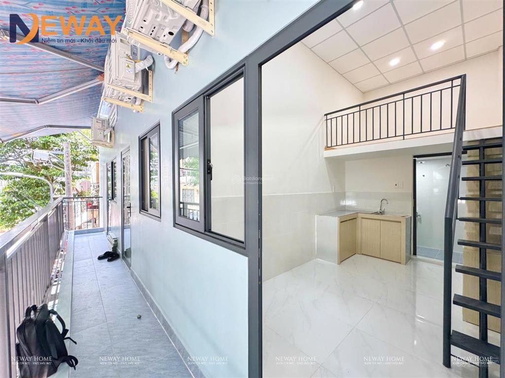 Mới xây full nội thất có ban công gác cao 2m nằm ngay mai lãng bạng an ninh  phòng rộng