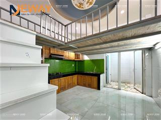 Trệt full nội thất phòng rộng gác cao hợp lí cho sinh viên giếng trời gần chợ thuận tiện ra ngã 4xa