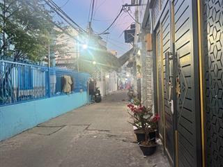 Nhà mới đẹp  căn góc 2 mặt hẻm thông  bong sao gần chợ sáng bùi minh trực q8  27m2  3.5 tỷ