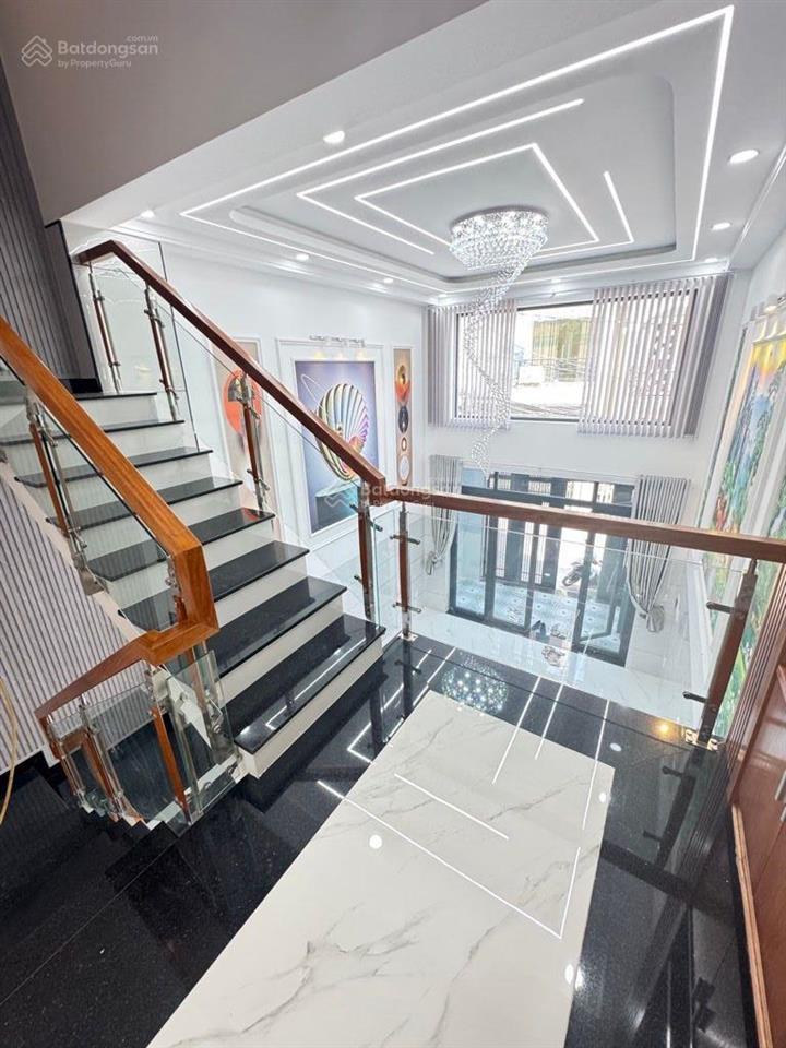 Bán nhà mới tinh xây 4 tấm hẻm 6m nguyễn triệu luật