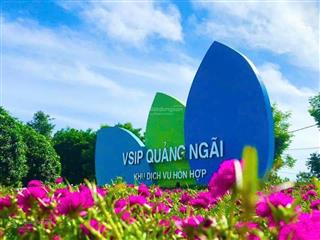 Đón đầu dòng tiền chuyên gia tại khu dịch vụ hỗn hợp vsip quảng ngãi