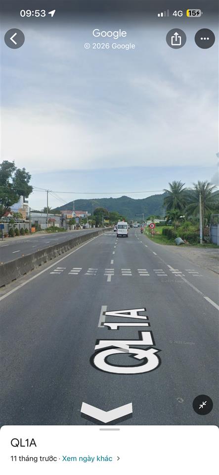 Bán đất mặt tiền ql1a xã ninh lộc, ninh hòa, khánh hòa, giá tốt 2,6 tỷ, 120m2