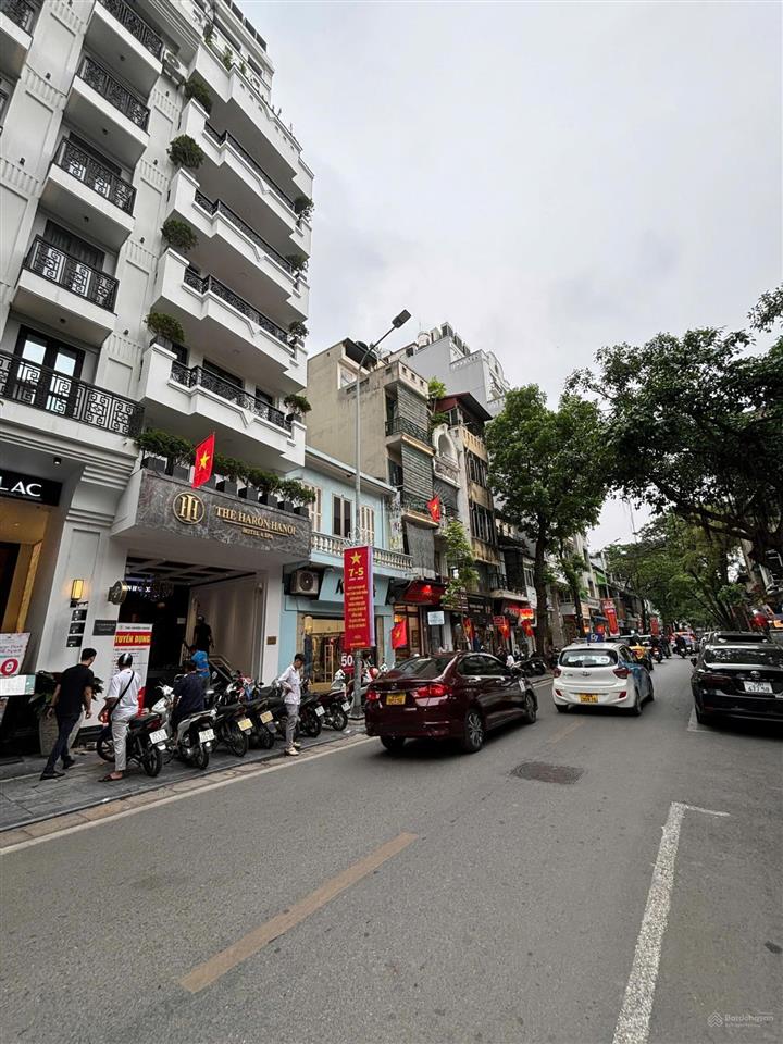 95 tỷ  mặt phố hàng trống, 133m2, mặt tiền 4m, vỉa hè, phố kinh doanh khách sạn bậc nhất hà nội