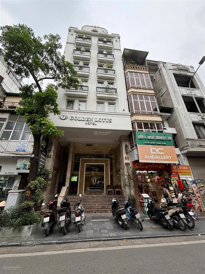 95 tỷ  mặt phố hàng trống, 133m2, mặt tiền 4m, vỉa hè, phố kinh doanh khách sạn bậc nhất hà nội