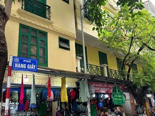 24 tỷ mặt phố cổ hàng giầy, nhà 5 tầng, vỉa hè, kinh doanh sầm uất phố cổ, giá trị khai thác cao.