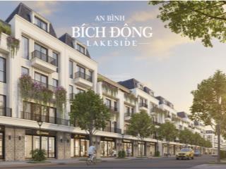 Bán liền kề bích động lakeside, 102m2, mt 6m, trục đường 22m, giá 65 triệu/m2