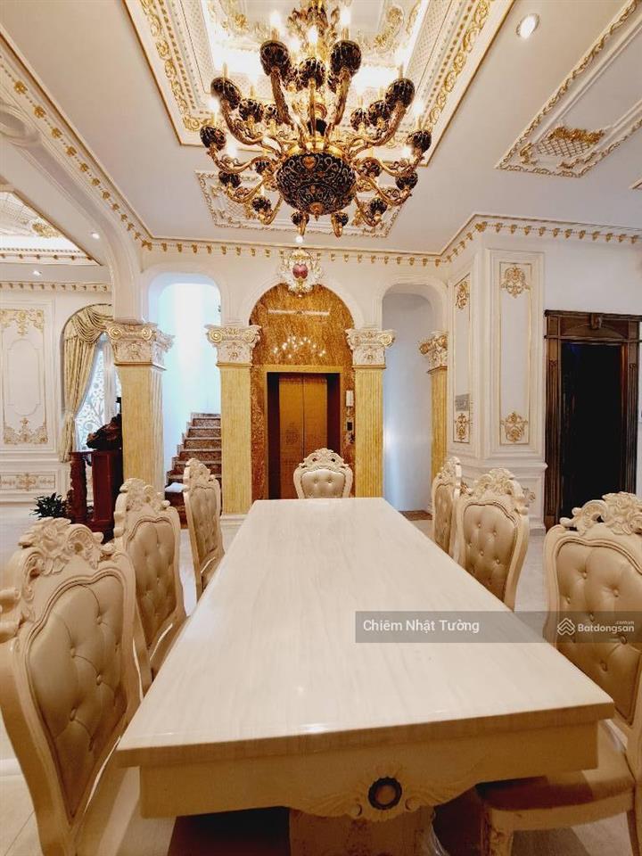 Biệt thự xa hoa lộng lẫy, 5 tầng thang máy,11m x 36m (325n2) tặng nội thất, tân bình