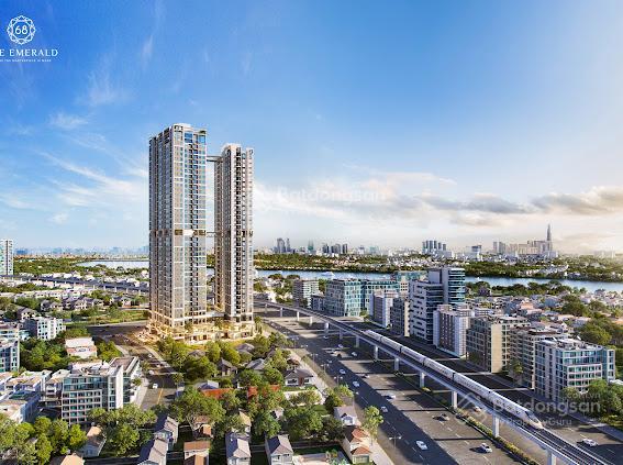 Nhà đã có sẵn the emerald 68 cđt lê phong giá chỉ còn 3tỷ2 2pn2wc, chiết khấu lên tới 19% ưu đãi