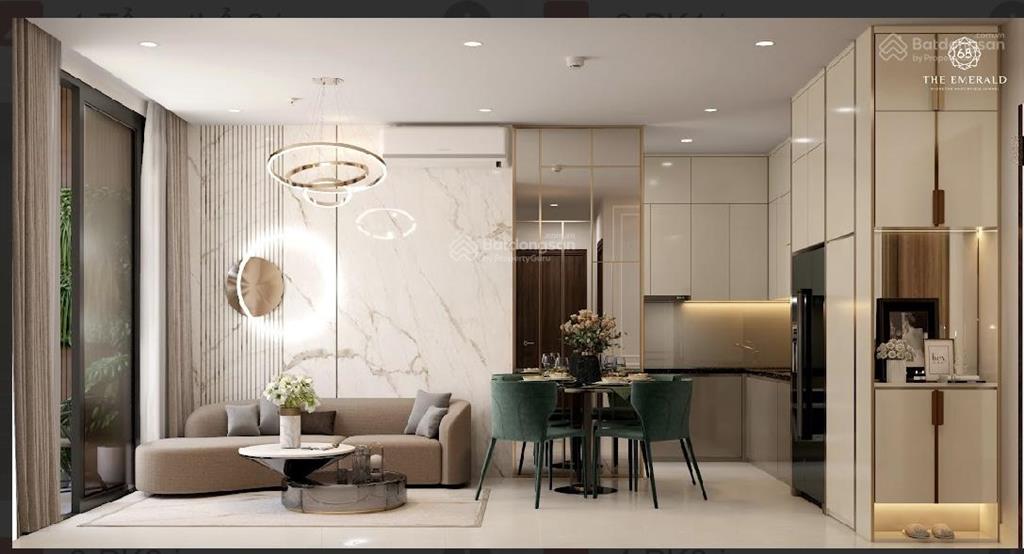 The emerald 68 giỏ hàng 2pn 2wc 67m2 giá chỉ 3tỷ35 thanh toán chỉ 20% đến khi nhận nhà
