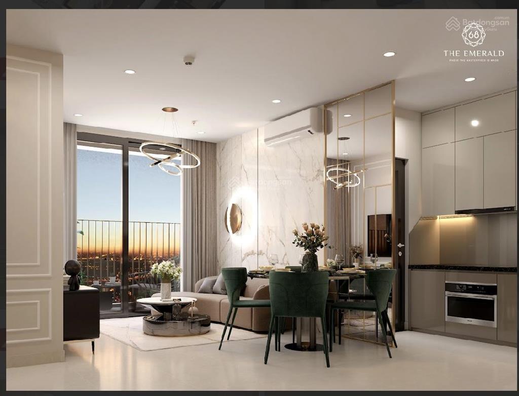 The emerald 68 giỏ hàng 2pn 2wc 67m2 giá chỉ 3tỷ35 thanh toán chỉ 20% đến khi nhận nhà