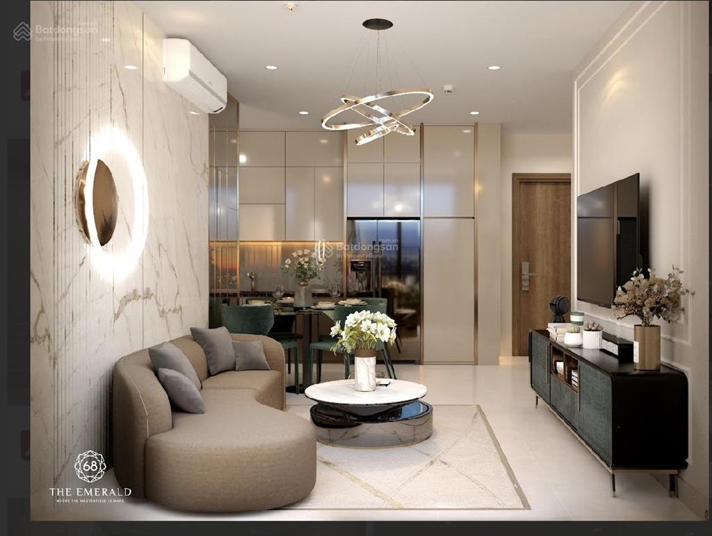 The emerald 68 giỏ hàng 2pn 2wc 67m2 giá chỉ 3tỷ35 thanh toán chỉ 20% đến khi nhận nhà
