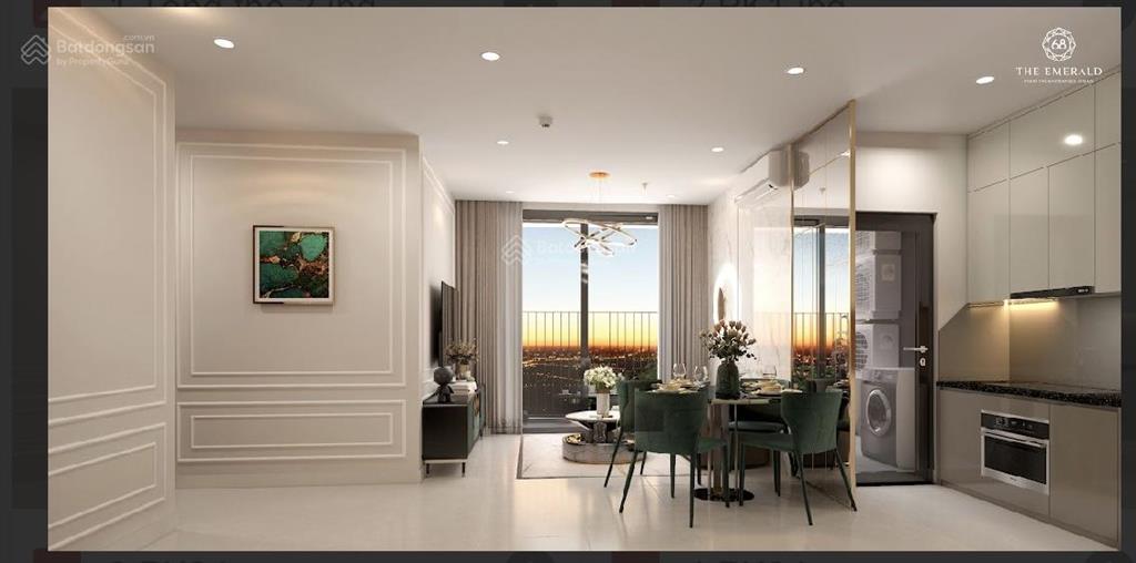 The emerald 68 giỏ hàng 2pn 2wc 67m2 giá chỉ 3tỷ35 thanh toán chỉ 20% đến khi nhận nhà