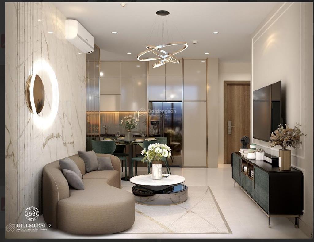 The emerald 68 giỏ hàng 2pn 2wc 67m2 giá chỉ 3tỷ35 thanh toán chỉ 20% đến khi nhận nhà