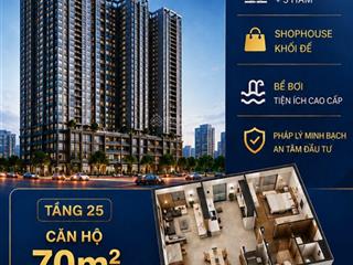 Bán căn hộ 70m22n2vs mặt đường nguyễn xiển