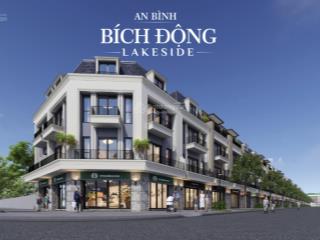 Bán lô góc liền kề bích động lakeside  lô góc 125m2  mt 6m  đối diện công viên cây xanh