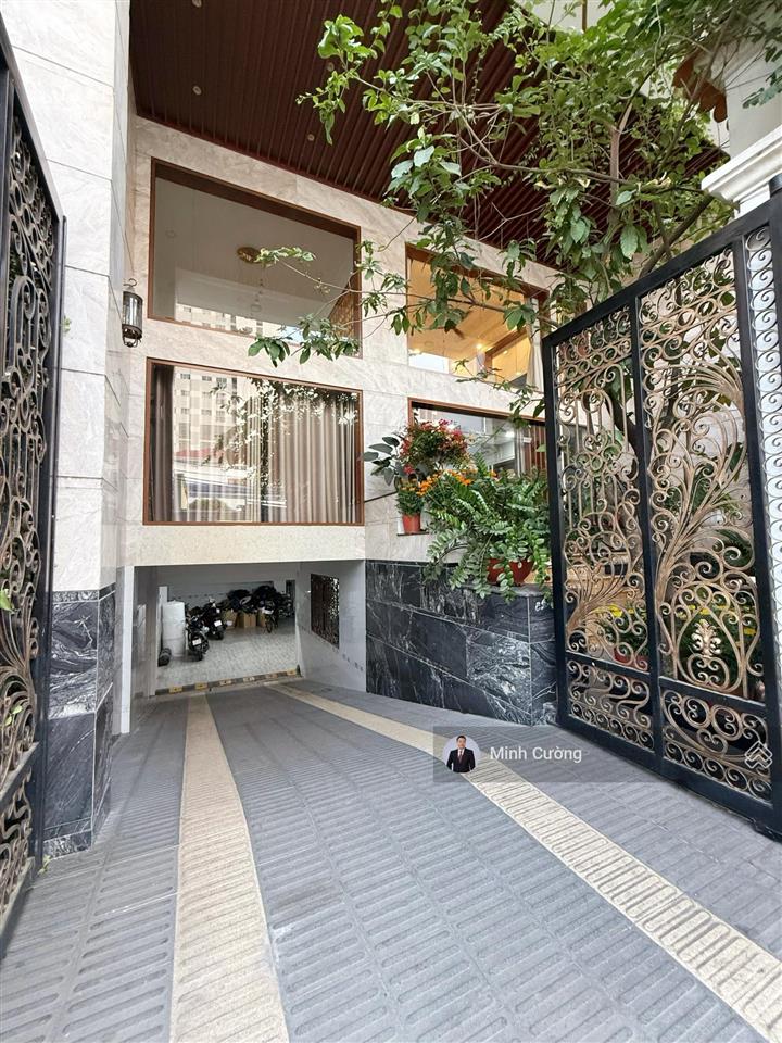 Siêu biệt thự luxury 7 tầng có hầm  huỳnh tấn phát quận 7  9.5m x 21m  hẻm xe tải thông sát mt