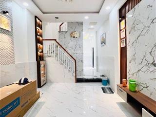 Mạc vân q8  mới xây đẹp lung linh 4 tầng 52m2 nở hậu nhỉnh 6 tỷ