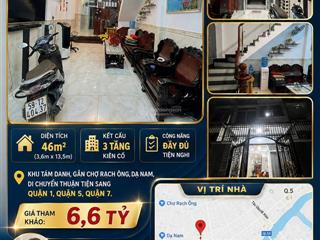 Nhà đẹp tám danh hxh không gian sống hiện đại, vị trí thuận tiện quận 8 nhỉnh 6 đồng